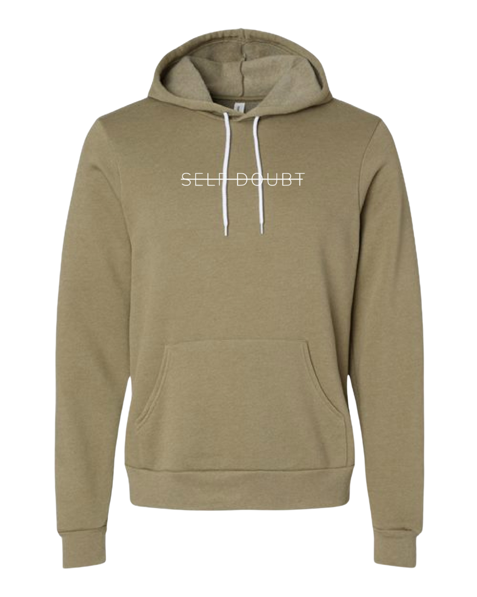 No Self Doubt Hoodie Olive