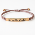 Invincible Mindset Bracelet Purple Band