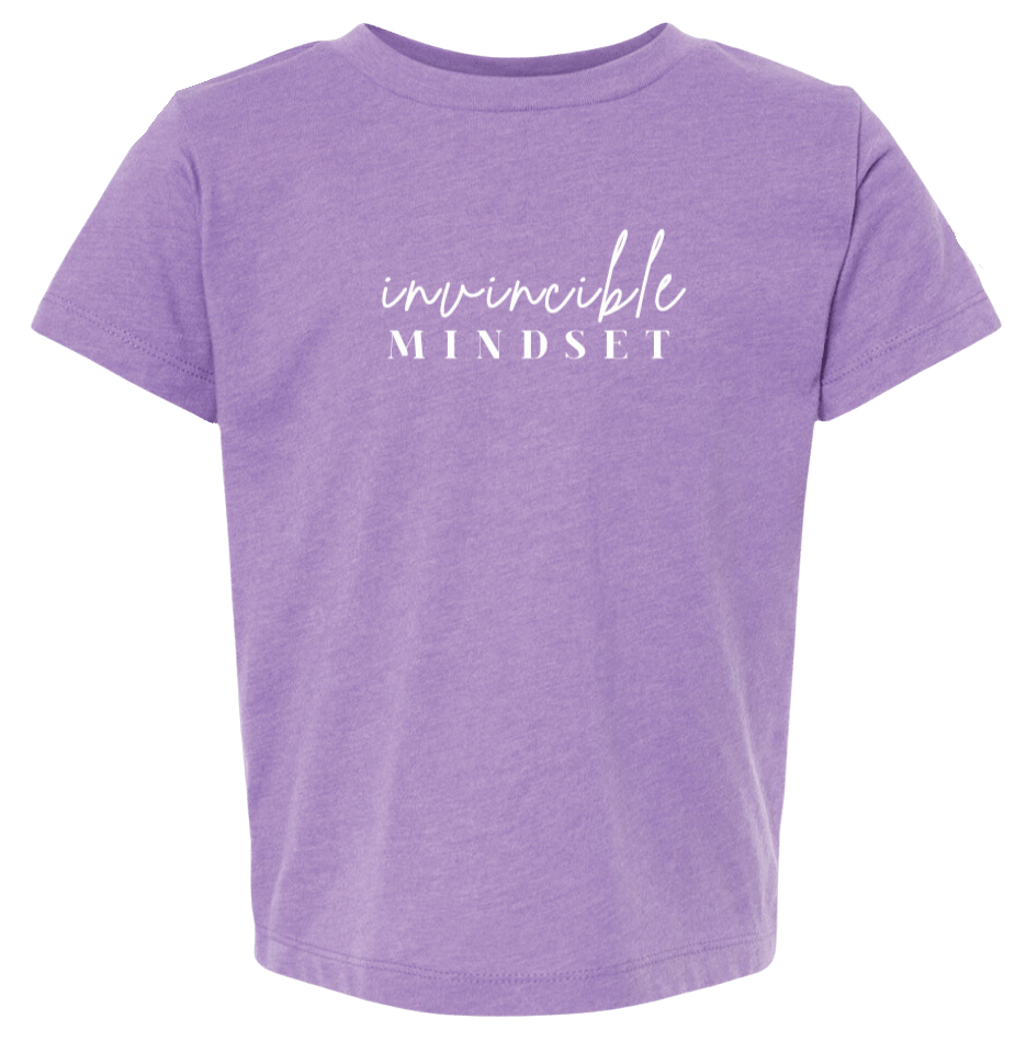 Toddler Invincible Mindset Tee Heather Team Purple