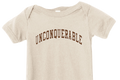 Infant Unconquerable Onesie Cream