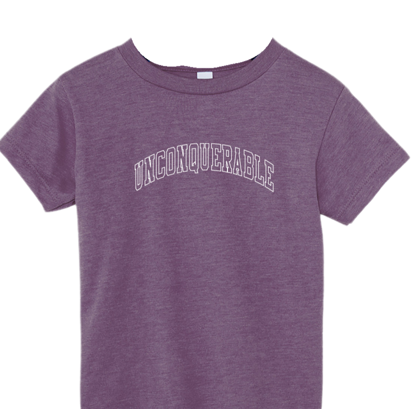 Toddler Unconquerable Tee Heather Purple