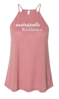 Unstoppable Resilience Flowy Tank Mauve