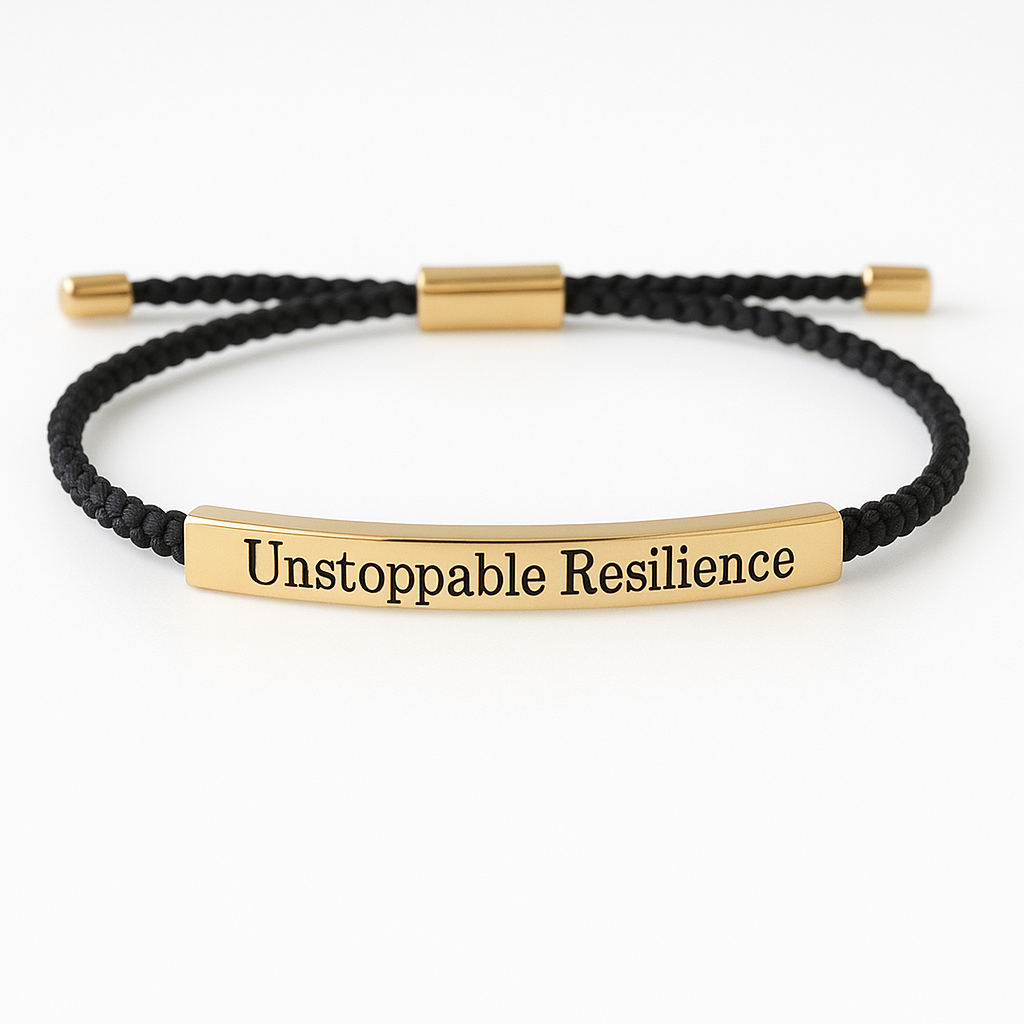Unstoppable Resilience Bracelet Black Band