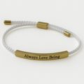 Always Love Being Gold Bracelet