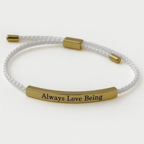 Always Love Being Gold Bracelet