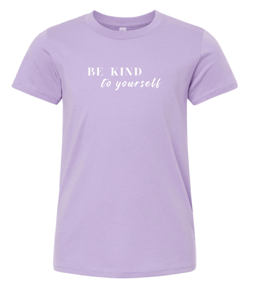 Youth Be Kind To Yourself Tee Lavender
