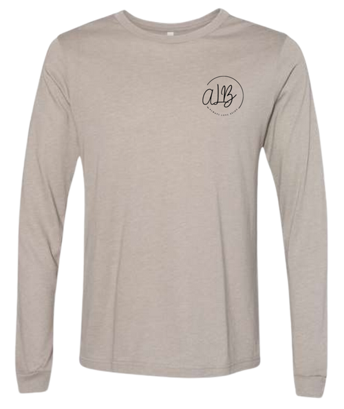 Always Love Being Long Sleeve Stone 1