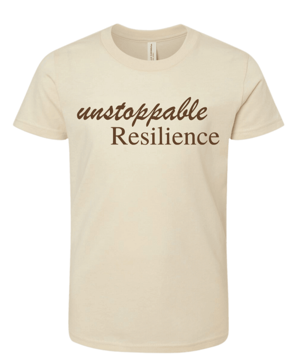 Youth Unstoppable Resilience Tee Cream